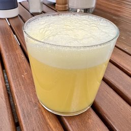 Fresh Squeezed Orange Ginger Juice