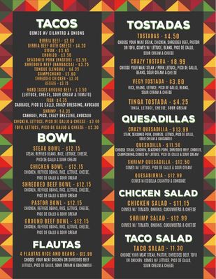 Menu photo 3 Crazyburrito Authentic Mexican Grill Tampa, FL Menu photo 3 Crazyburrito Authentic Mexican Grill Tampa, FL