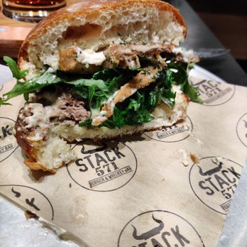 Stack 571 Burger & Whiskey Bar - Mushroom Burger - Burgers Near Me - Tacoma, Washington Stack 571 Burger & Whiskey Bar - Mushroom Burger - Burgers Near Me - Tacoma, Washington