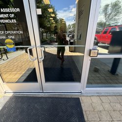 ADA County Assessor Departments of Motor Vehicles - Me walking in the Meridian DMV wondering how long I'll have to wait in for my turn.