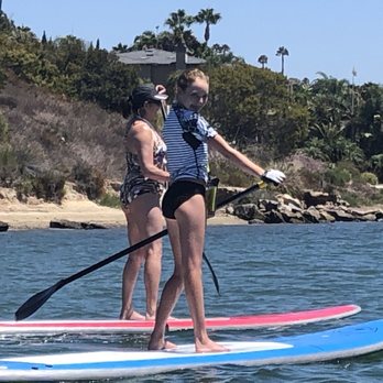 Carlsbad Lagoon - My daughter and sister. It is my sister's first time SUP and she loved it. - Boating Near Me - Carlsbad, California Carlsbad Lagoon - My daughter and sister. It is my sister's first time SUP and she loved it. - Boating Near Me - Carlsbad, California