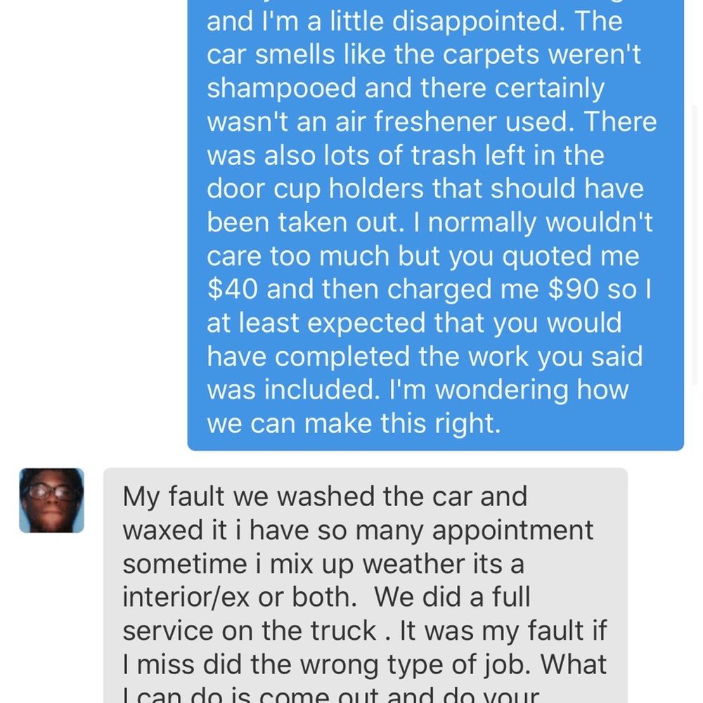 All Service Detailing - Conversations with the owner - Auto Detailing Near Me
