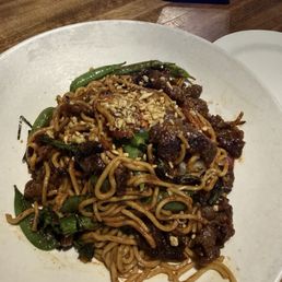Spicy beef noodles Spicy beef noodles