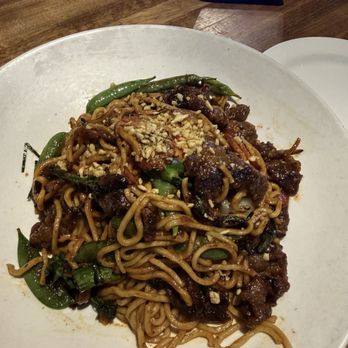 Yard House - Spicy beef noodles - New American Near Me - San Jose, California Yard House - Spicy beef noodles - New American Near Me - San Jose, California