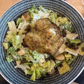 Pacini - Ceaser salad with baked cod - Pizza Near Me - Mississauga, Ontario Pacini - Ceaser salad with baked cod - Pizza Near Me - Mississauga, Ontario