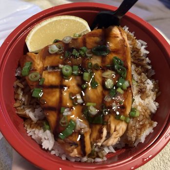 Dragon Grill - 7. Salmon Bowl / Plate - Japanese Near Me - Chino, California Dragon Grill - 7. Salmon Bowl / Plate - Japanese Near Me - Chino, California