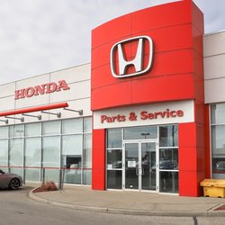 Whitby Oshawa Honda - Whitby Oshawa Honda Service, Parts and Sales Entrance facing South towards Consumers Drive