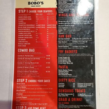 Bobos Crab Shack - Coop City - Menu - Seafood Near Me - The Bronx, New York Bobos Crab Shack - Coop City - Menu - Seafood Near Me - The Bronx, New York