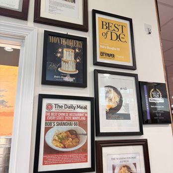 Bob's Shanghai 66 - Accolades - Shanghainese Near Me - Rockville, Maryland