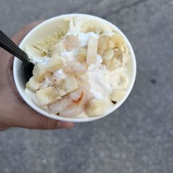The Crepe Escape - Lychee & banana ice cream