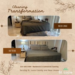 St Lucie Cleaners - Bedroom cleaning