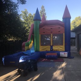 Jump house water slide combo Jump house water slide combo