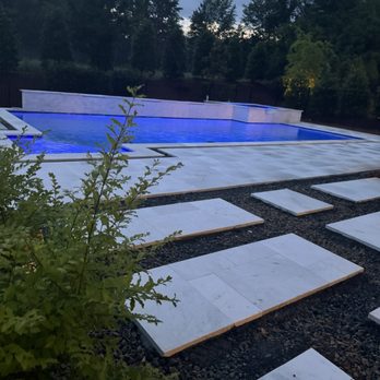 Superior Pools and Spas - Night view - Pool Cleaners Near Me - Cornelius, North Carolina