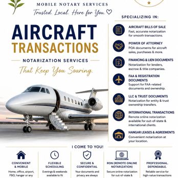 Bluebonnet Signings - First-Class Notary Services for High-Value Aircraft Transactions - Notaries Near Me Bluebonnet Signings - First-Class Notary Services for High-Value Aircraft Transactions - Notaries Near Me
