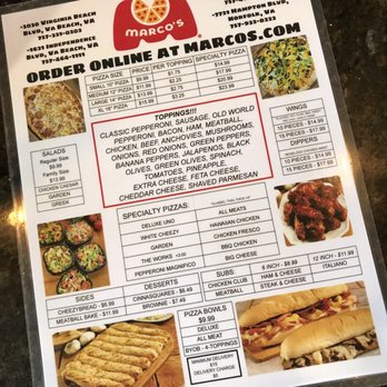 Marco's Pizza - order card for order at marco's - Pizza Near Me - Virginia Beach, Virginia Marco's Pizza - order card for order at marco's - Pizza Near Me - Virginia Beach, Virginia