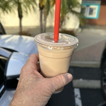 MOOYAH Burgers, Fries & Shakes - This! And a straw that could suck up the frozen deliciousness without having to wait for it to melt. - Hot Dogs Near Me - Carlsbad, California