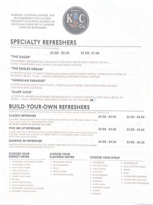 Menu photo 1 KC & Co Fairfield, TX