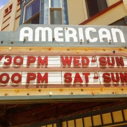 Corning American Theatre - Marquee signage for the Corning American Theatre.