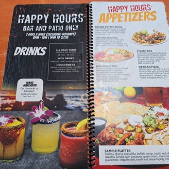 El Tapatio - Happy Hour drinks and appetizers menu - Mexican Near Me - Citrus Heights, California