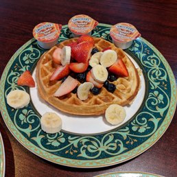 Golden Brown Belgian Waffles