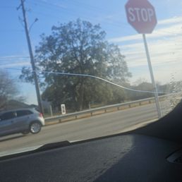 Windshield crack out of nowhere after the 2026 ice storm.