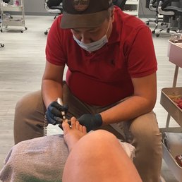 Taking the shellac off Taking the shellac off