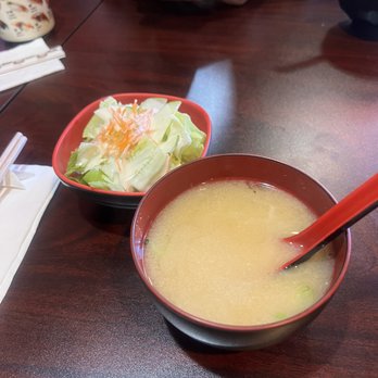 Japanese House - Miso soup on the house! Deluxe comes with side salad - Japanese Near Me - San Francisco, California Japanese House - Miso soup on the house! Deluxe comes with side salad - Japanese Near Me - San Francisco, California