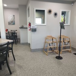 Mike's Drive In - Kitchen area completely walked off from dining room.