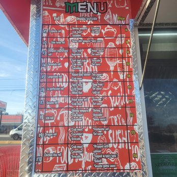 Sushi Mex - Menu items #1-#10 - Food Trucks Near Me - Albuquerque, New Mexico