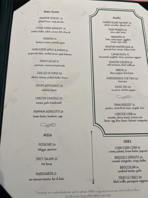 Menu photo 7 Swan Miami, FL