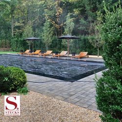 Stecks Nursery And Landscaping - Stecks: Custom Pool Building with Auto Cover. Safety First.