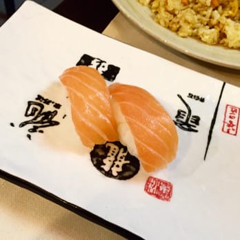 Tokyo - Salmon nigiri - Asian Fusion Near Me - Milan, Michigan Tokyo - Salmon nigiri - Asian Fusion Near Me - Milan, Michigan