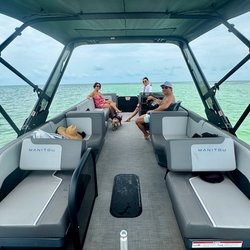 Key West Boat & Jet Ski Adventures - Brand New Manitou Cruise for charter. Seats up to 10 guests