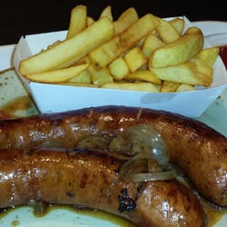 The Market - Dutch BBQ Sausages and Fries ($9.95 EU, $12.20 USD)