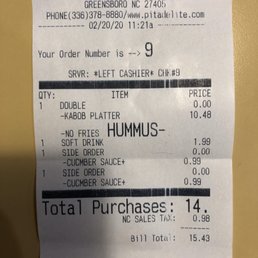 Receipt