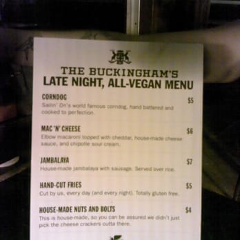 The Buckingham - Late night menu, regular menu is huge! - Music Venues Near Me - Edmonton, Alberta The Buckingham - Late night menu, regular menu is huge! - Music Venues Near Me - Edmonton, Alberta