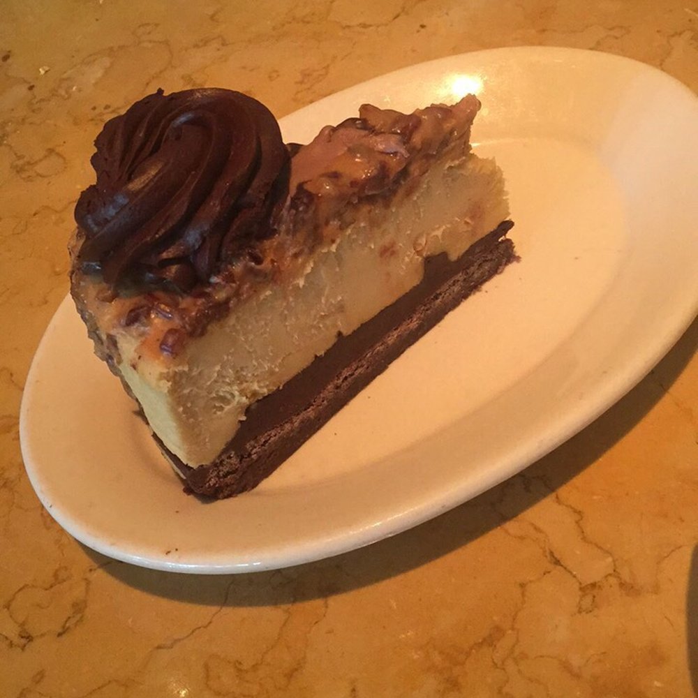 The Cheesecake Factory - Caramel Pecan Turtle Cheesecake - Desserts Near Me - Fairfax, Virginia The Cheesecake Factory - Caramel Pecan Turtle Cheesecake - Desserts Near Me - Fairfax, Virginia