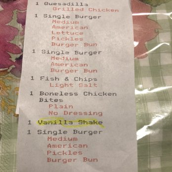 Go Burger - Receipt - Burgers Near Me - Ridge, New York