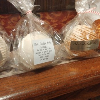 Chocolate Dude - Yes, they have white chocolate pumpkin hot cocoa bombs! - Coffee & Tea Near Me - Albuquerque, New Mexico