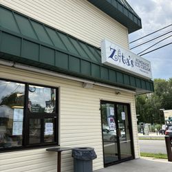 Zitas homemade ice cream with outdoor seating is a great summer place