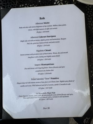 Menu photo 1 Nonna's Trattoria St Augustine, FL