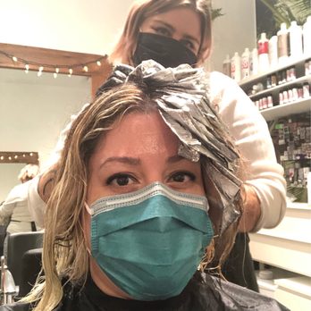Grace Black Hair - Taking out the pink - Hair Stylists Near Me - Los Angeles, California