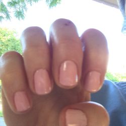 Tips-n-Toes Nail Spa & More - Here is the end result of the manicure I received.