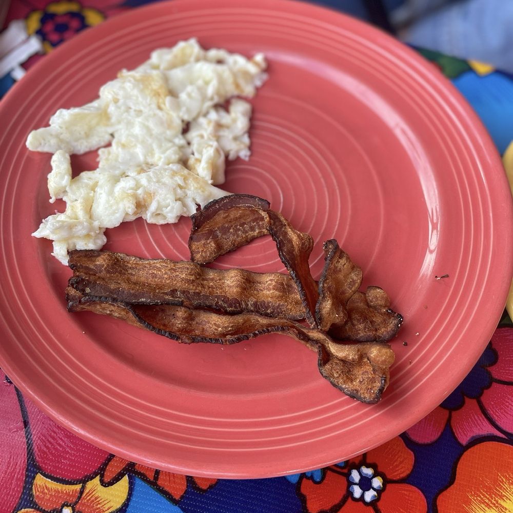 The Flying Biscuit Cafe - Side of eggs and bacon - Breakfast & Brunch Near Me - Raleigh, North Carolina The Flying Biscuit Cafe - Side of eggs and bacon - Breakfast & Brunch Near Me - Raleigh, North Carolina