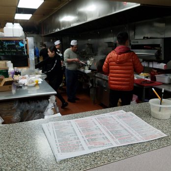 Wing Wong Kitchen - Kitchen from counter - Chinese Near Me - Mineola, New York Wing Wong Kitchen - Kitchen from counter - Chinese Near Me - Mineola, New York