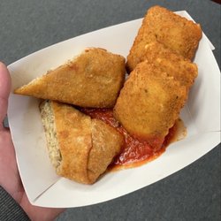 Teps Truck Treats - Italian Egg roll, and Fried Raviolis