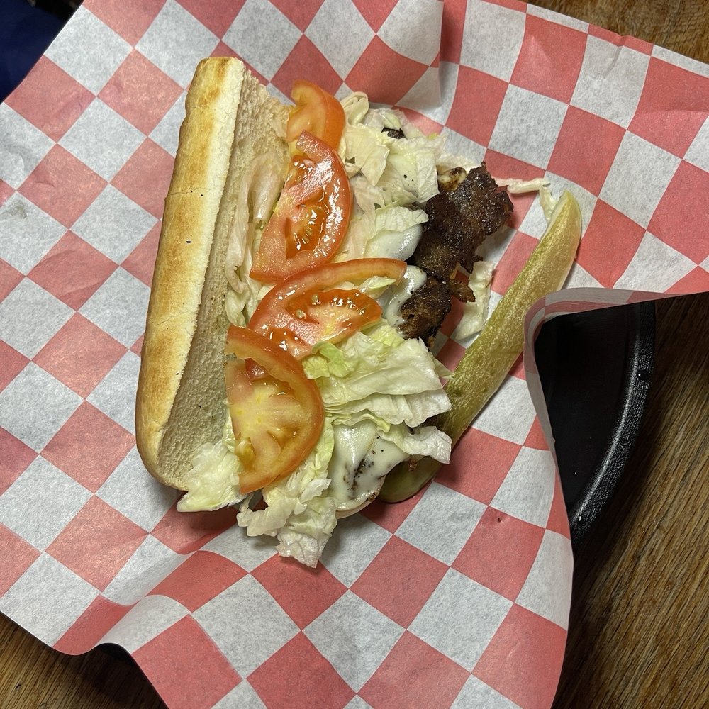 Philly cheesesteak (lettuce, tomato and mayo available upon request) Philly cheesesteak (lettuce, tomato and mayo available upon request)