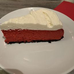 Home made red velvet cheesecake Home made red velvet cheesecake