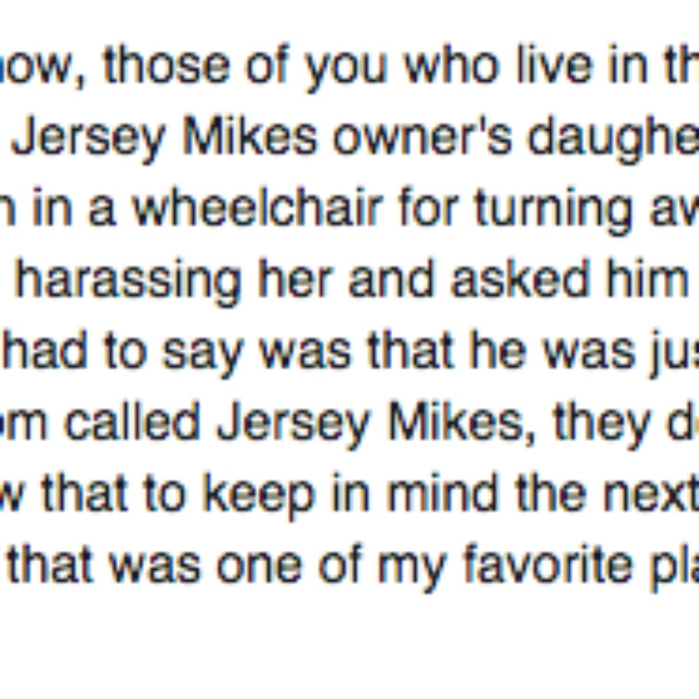 Jersey Mike's Subs - Owner's daughter harassing homeless man in the wheelchair and how it was handled. - Sandwiches Near Me - Saugus, California Jersey Mike's Subs - Owner's daughter harassing homeless man in the wheelchair and how it was handled. - Sandwiches Near Me - Saugus, California