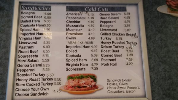 Menu photo 3 Mountain Deli Scotch Plains, NJ